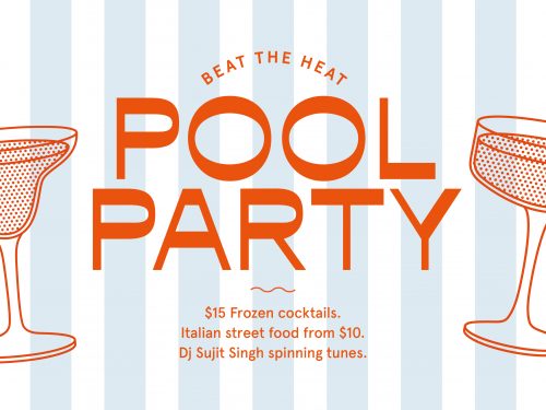 KIH Pool Party poster