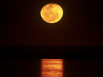 Staircase to the moon in Karratha.